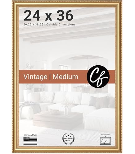 Cornice Craig Frames Victoria Argento 50,8x76,2 Cm: Stile Vittoriano Per Poster E Foto
