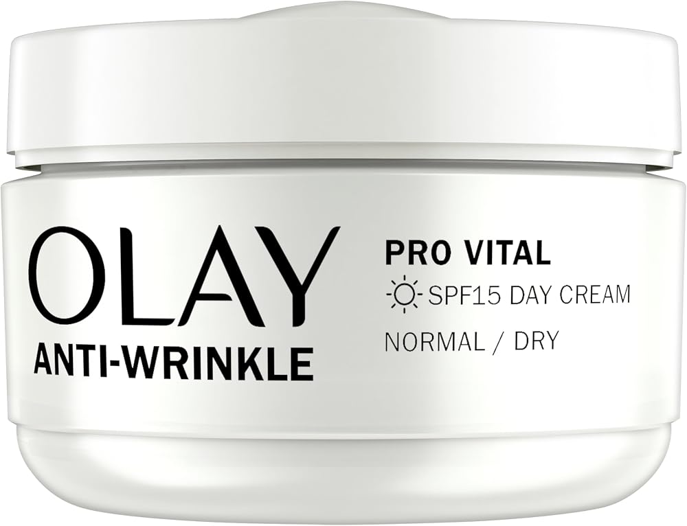 Olay Anti-Wrinkle Pro Vital Day Cream SPF15 Mature Skin Reduce Lines Wrinkles