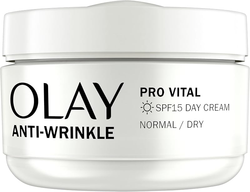 Olay Anti-Wrinkle Pro Vital Day Cream SPF15 Mature Skin Reduce Lines Wrinkles