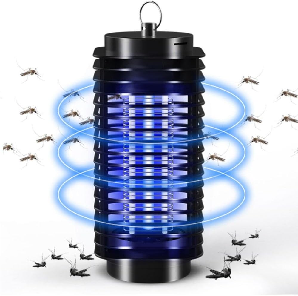 Teepao Anti Mosquito Killer Lamp, UV Insect Killer Indoor Bug Zapper with Hook for Outdoor Yard Hanging, UK Plug 220V