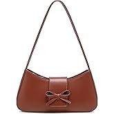 Women's Shoulder Bag,Hobo Purse with Bow, Y2K Trendy Crossbody Bag, Small Purse for Women-Lightweight,Trendy Handbag