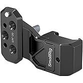 SmallRig Side Handle Extension Adapter Part with NATO Clamp, for NATO Rails, Cages with Built-in NATO Rails, Mounting Plates, with 1/4"-20 Threaded Holes and 1/4"-20 Locating Holes - 4458