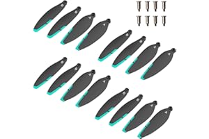 MCOKOE 16PCS Foldable Drone Propellers Replace Parts for S159 Drone Spare Part, 2.75-Inch Universal Replacement Blades,Low-Noise and Quick-Release Blades Props Wings Accessories