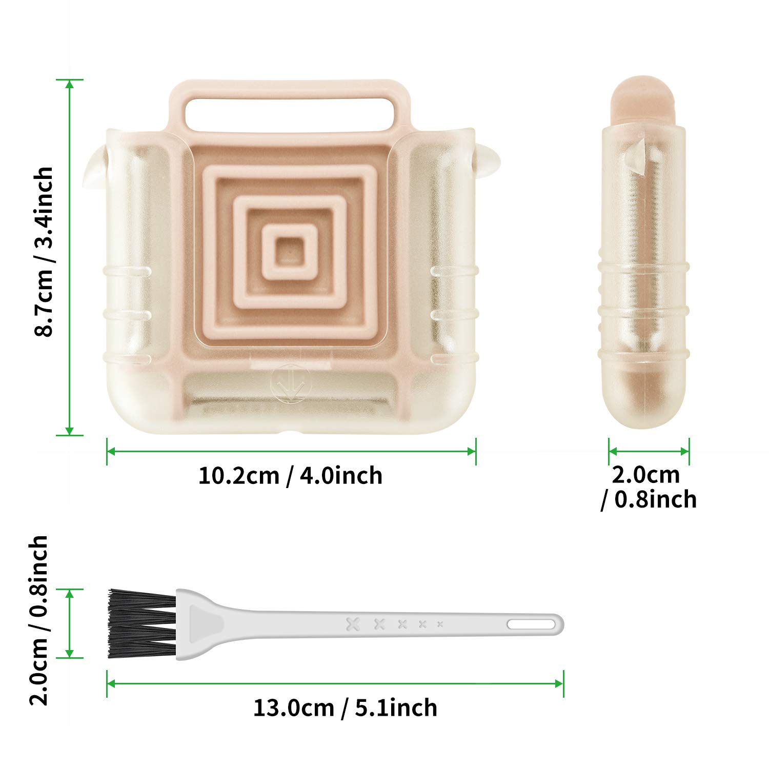 Seektop 3 in 1 Vegetable Peeler for Potato Tomato Carrot Zucchini Peelers with Swivel Julienne Serrated Stainless Steel Blades (Orange)