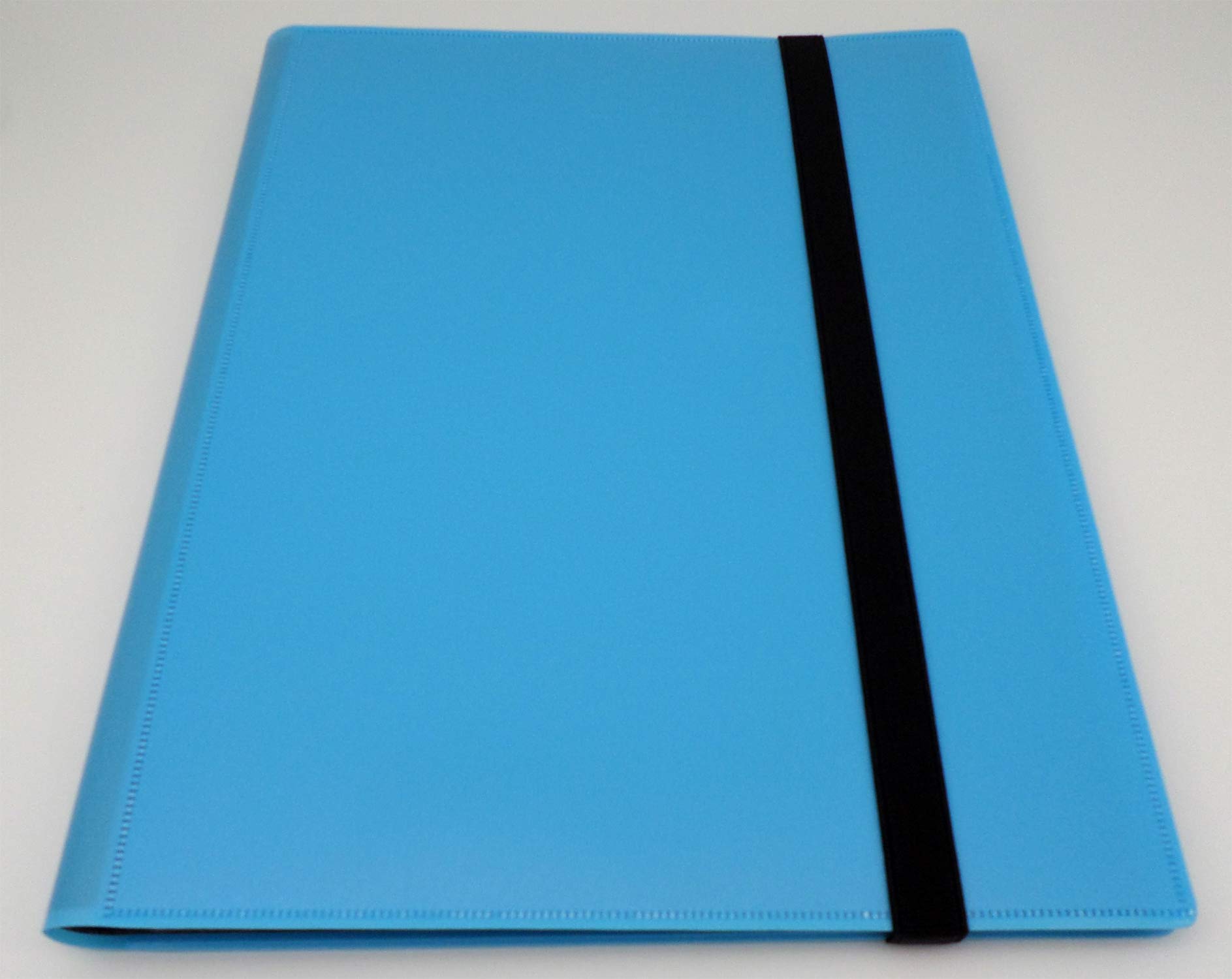 docsmagic.de Pro-Player 9-Pocket Album Light Blue - 360 Card Binder - MTG - PKM - YGO