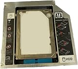 Myqqhbs 2.5-Inch SSD Bracket for Laptops with Optical Drive Bay 9mm Black view 5