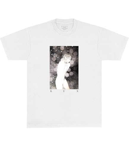 ROSALÍA Lux Cross T-Shirt, Black, Small | Amazon.com