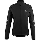 baleaf Women's Cycling Jacket Windproof Thermal Winter Running Cold Weather Gear Waterproof Softshell Warm