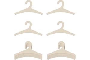 HONGMA 20 Packs Wooden Baby Hangers for Clothes, 9 Inch Wood Newborn Baby Girl Boy Hangers for Nursery Cute Kids Toddlers Children Infant Hanger for Baby Shower Crate Closet Clothing Storage