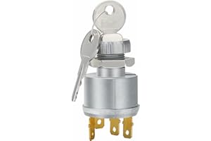 DIYOLFALL Golf Cart Ignition Switch and Starter Switch Key Fits EZGO (1981-up) TXT Gas/Electric with Lights OEM# 33639G01 33639-G01