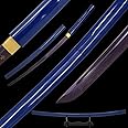 Handmade Japanese Shirasaya Samurai Katana Sharp Sword High Carbon Steel Blade