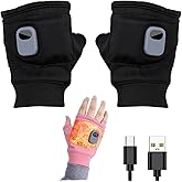 Warming Gloves for Women,Heated Gloves for Women,Portable Heating Gloves with Digital Display,Rechargeable Heated Gloves