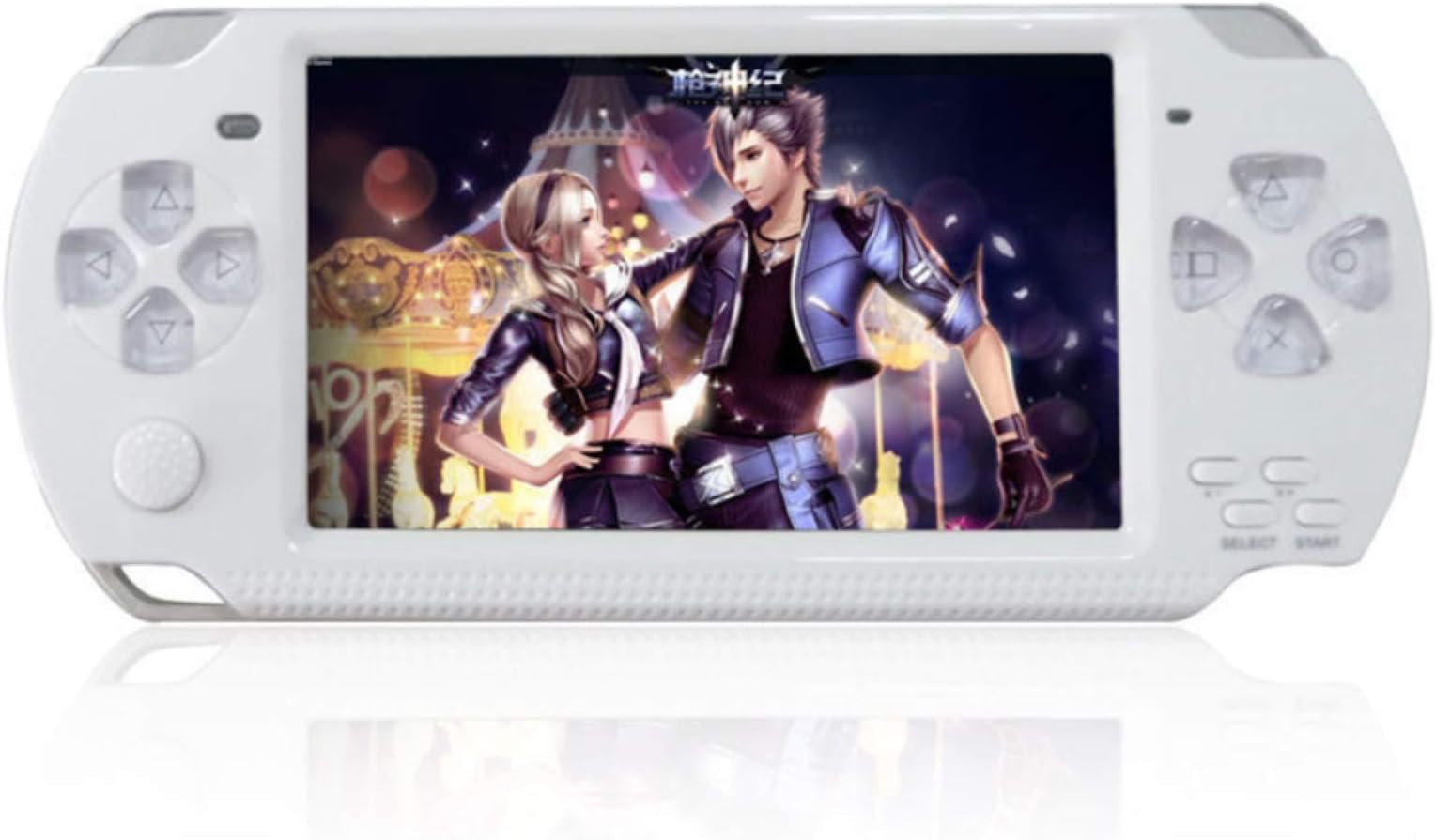 twbbt 4.3 Inch 32 Bit Handheld Pocket Game Machine,Built-in 10000 Games 8GB Portable Console MP4 Player