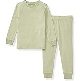 Burt's Bees Baby Honeysoft™ Pajamas – Organic Cotton & Lyocell Blend, Breathable, Buttery Soft, Snug Fit, Sizes 12M-12Y