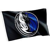 Desert Cactus Dallas Mavericks DM Flag - 3 x 5 Feet NBA Mavericks Banner, Indoor/Outdoor Durable Fabric, 100% Polyester Design (Style M)