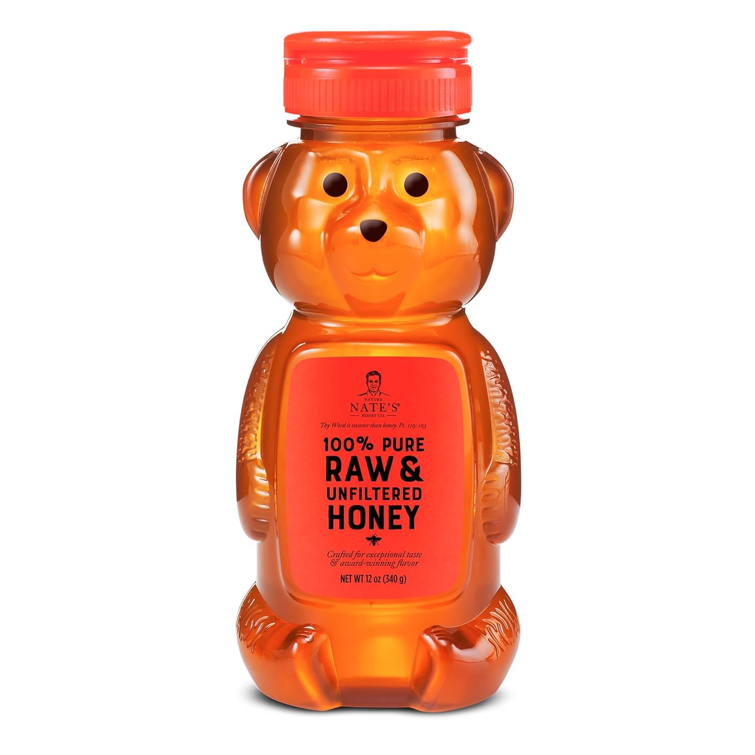 Nate's 100% Pure, Raw & Unfiltered Honey