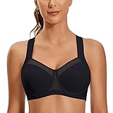 SYROKAN High Impact Sports Bras for Women No
