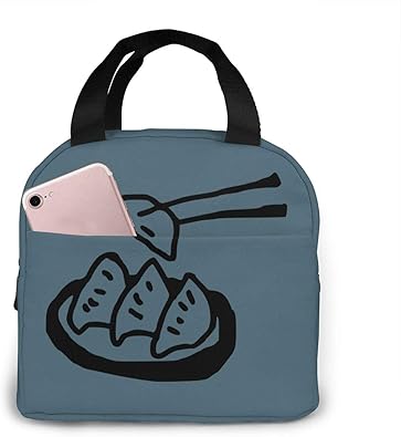 Amazon 餃子 ランチトート お弁当袋 大容量 保冷ランチバッグ 断熱 再利用可能 ピクニック ランチバッグ ボックス メンズ レディース 大人 学校 スタジオ 遠足 キャンプ 食品収納 防水 通勤 Nekomimi シューズ バッグ