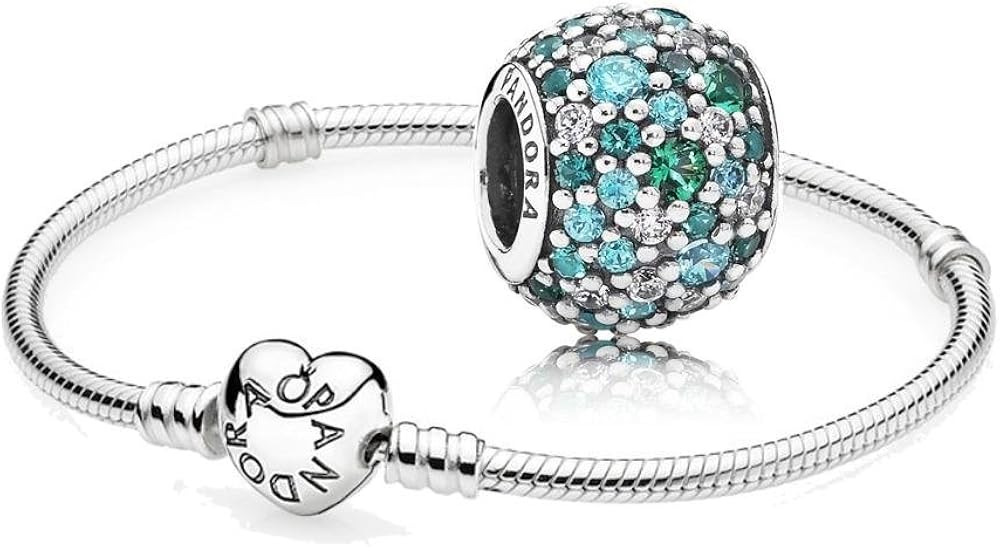 Original Pandora starter set 1 Moments Silver Bracelet with Heart