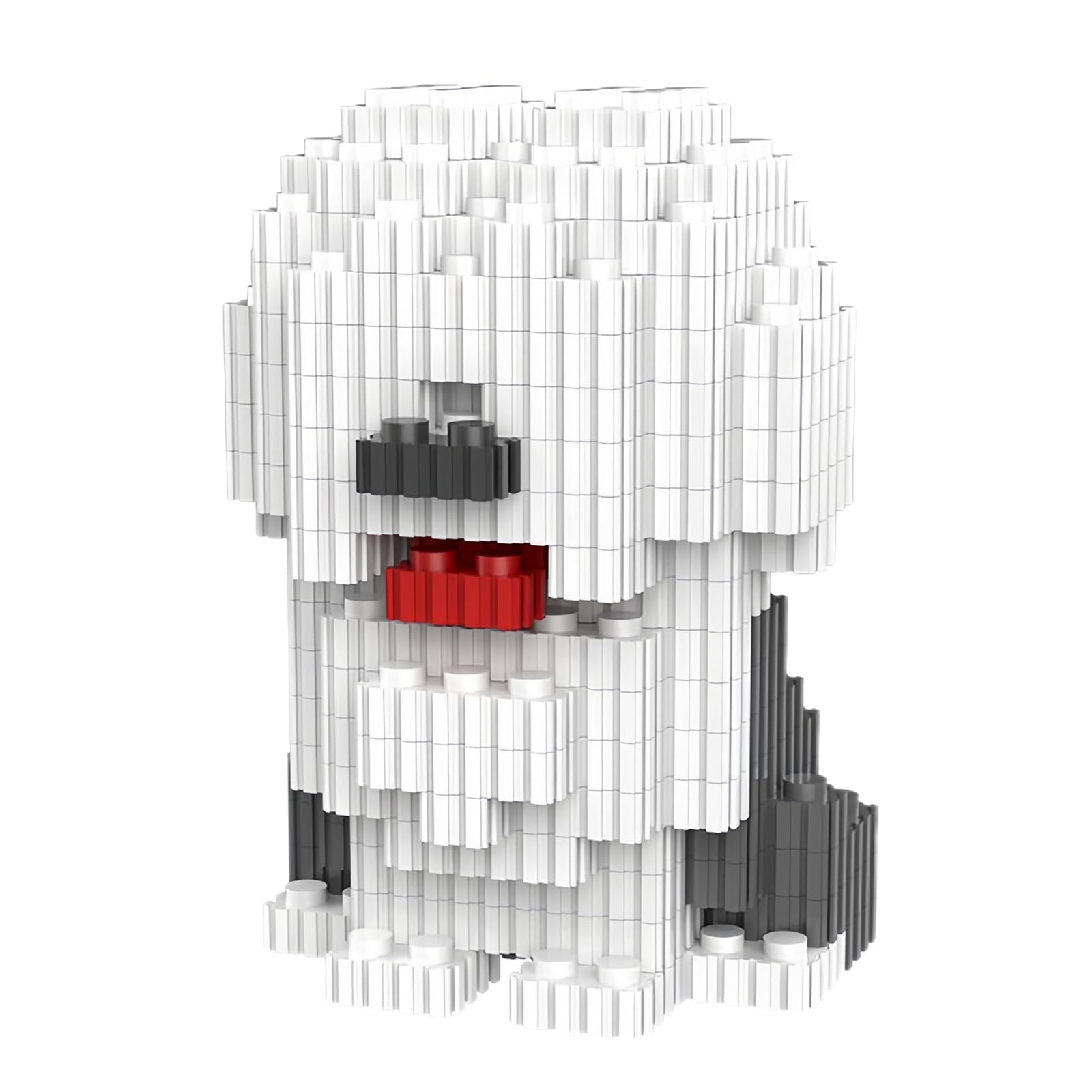 NOOLY Micro Dog Building Blocks, Pet Bricks Sets for Adults and Boys Girls CLJM-01 (Old English Sheepdog) — image 1