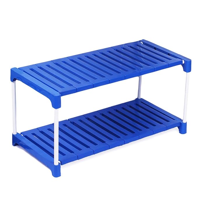 Ebee Multipurpose Rack (2 Step, Blue)