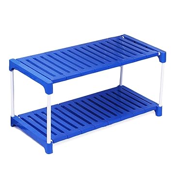 Ebee Multipurpose Rack (2 Step, Blue)