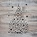Christmas Tree Stencil Template - Reusable Stencil with Multiple Sizes Available
