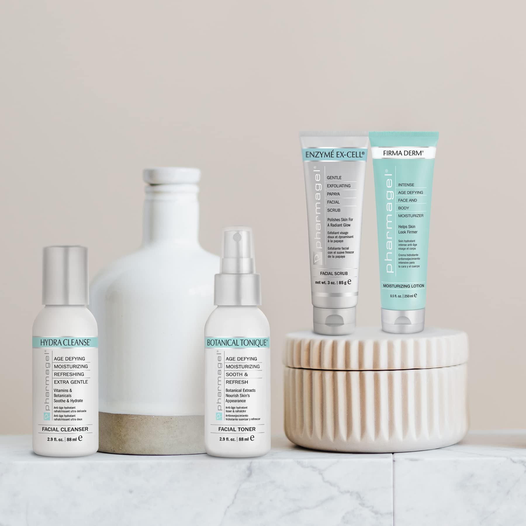 Pharmagel Rejuvenating face & body basic regimen