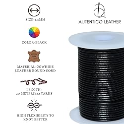 Autentico Leather String Cord for Making