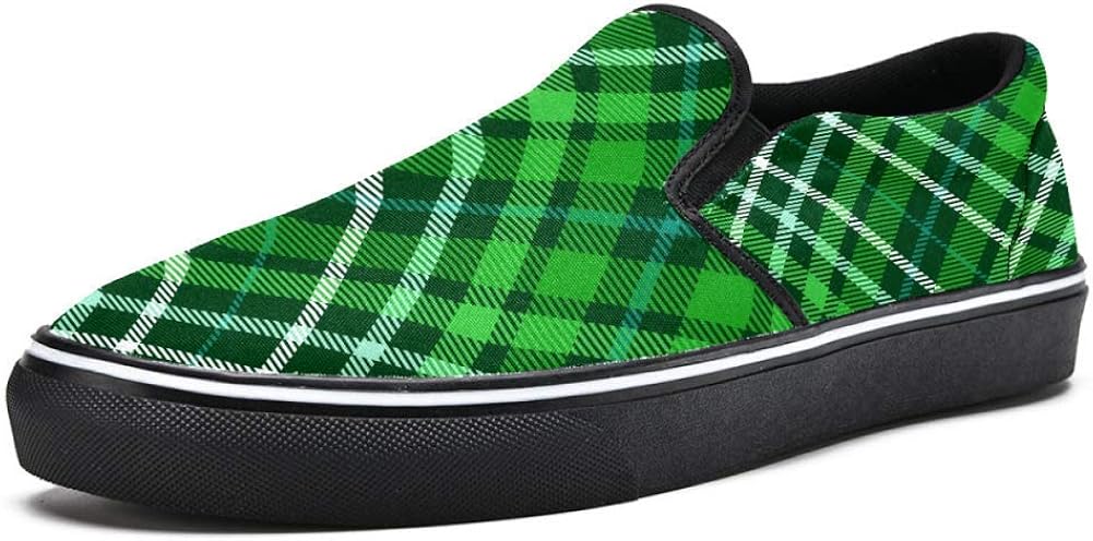 checkered boat shoes