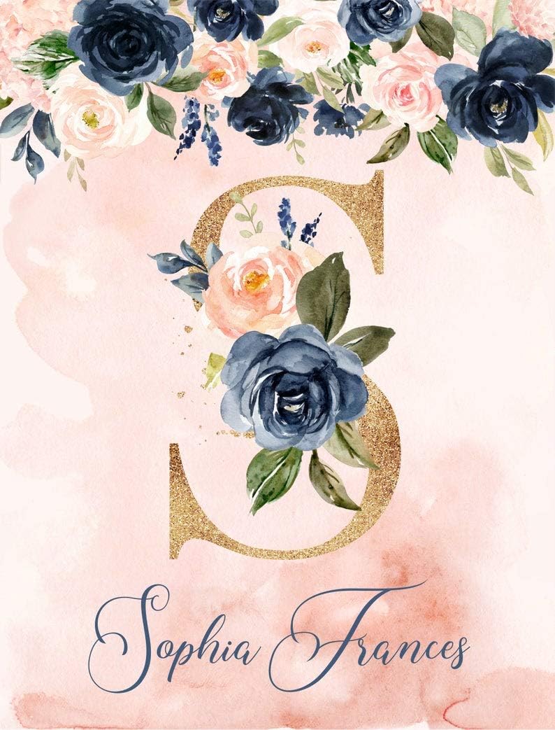 monogram baby blankets