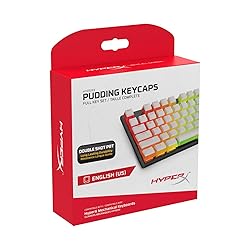 HyperX Pudding Keycaps - Double Shot PBT Keycap Set