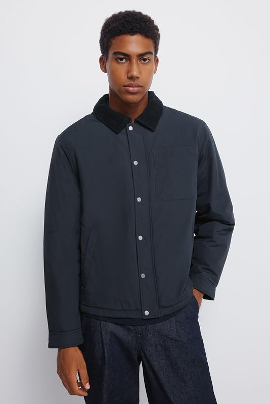 Nova camisa estrutural com bordado de árvore, bege, m