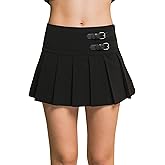 Pleated Mini Skort by Love Tree