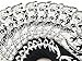T&Z 100% Cotton 10 Pack Fine Bandanas(Skull)