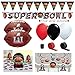 Super Bowl LI Decoration Party Pack Super Bowl 51 Party Supplies