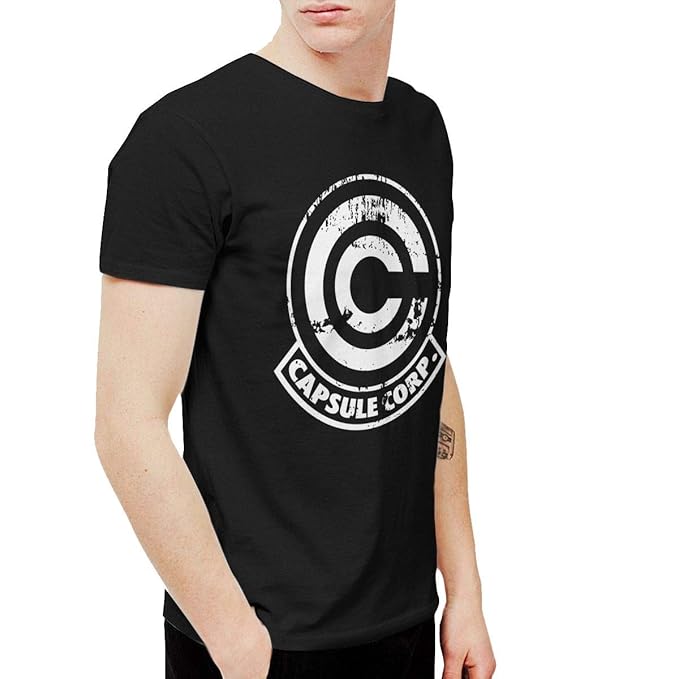 Kaddias Capsule Corp Men S Comfort Short Sleeve T Shirt Black At