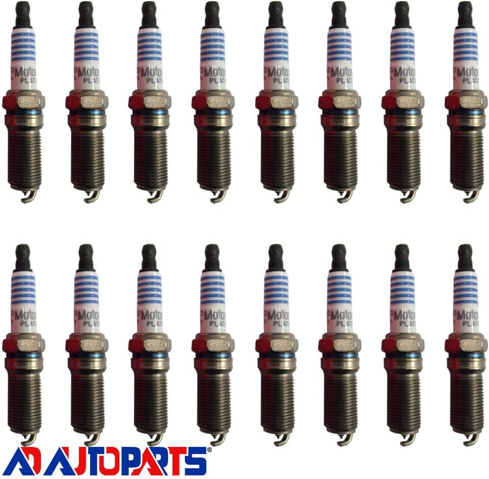 AD Auto Parts Spark Plug Set of 16 OEM Double Platinum 6