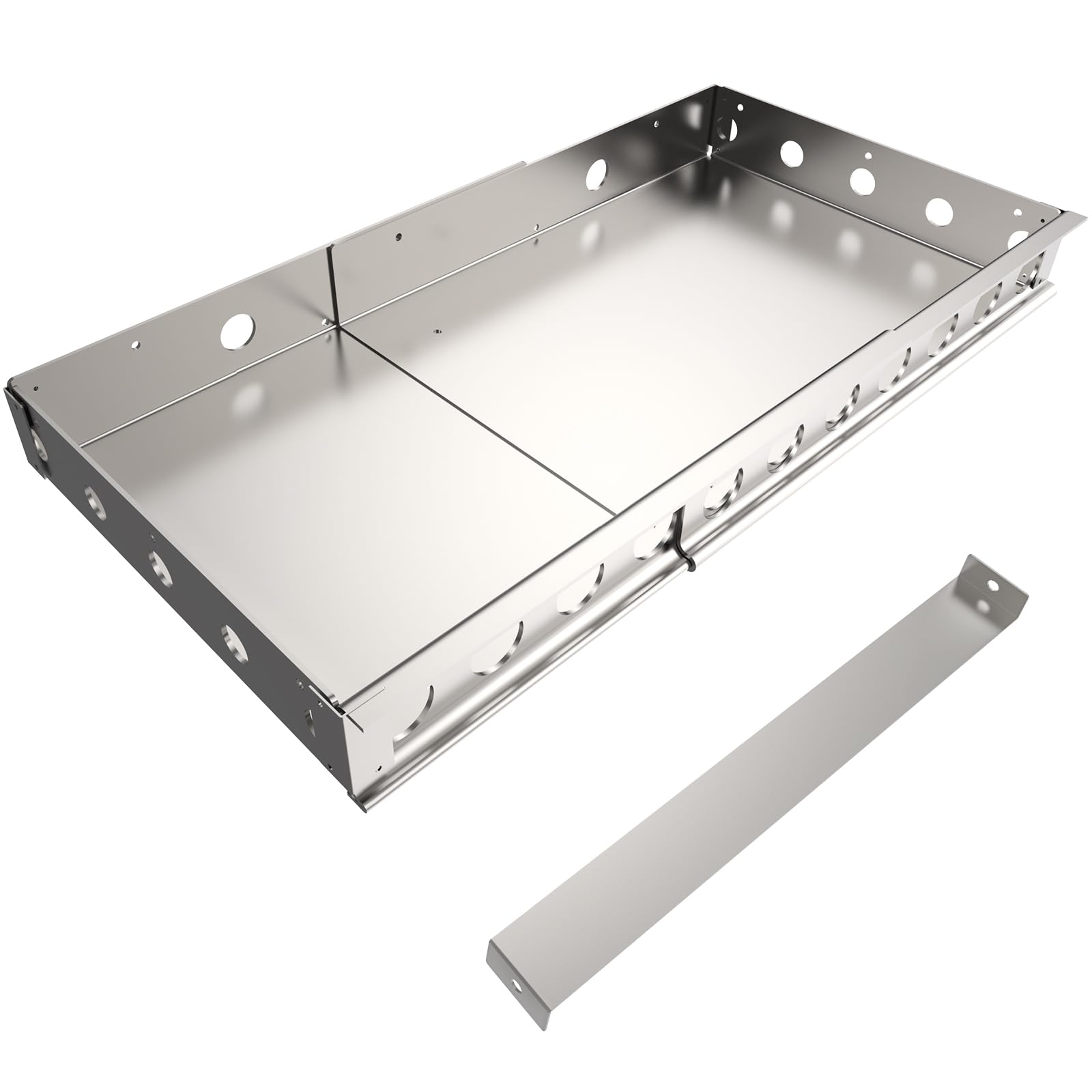 Photo 1 of ***Factory seal***

Floating Shower Bench - Adjustable, Pre-Formed Rectangular Shower Bench (3”x14.5”x19”-33”)