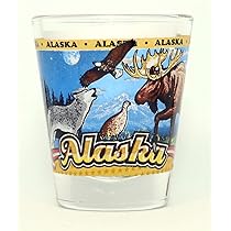 My Home State 42,5 Gram Gravé Cannelée Verre à Liqueur, Hawaii