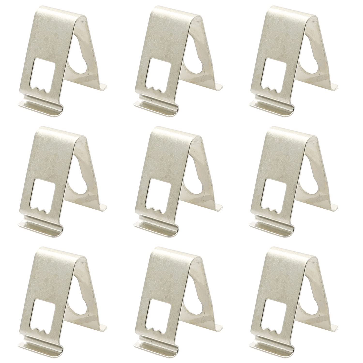 Photo 1 of JCBIZ 30PCS Picture Photo Frame Metal Spring Turn Clip Hanger V-Shaped Buckle