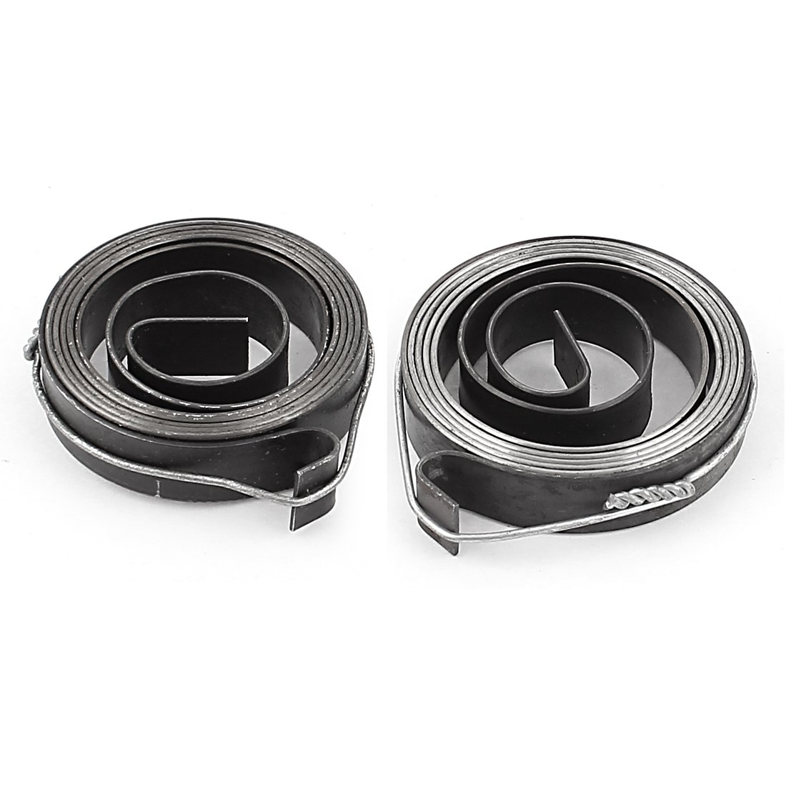 Sourcingmap 8mm Width Drill Press Quill Feed Return Coil Spindle Spring 2pcs