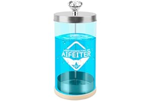 AIFEITER Barber Disinfectant Jar (30 oz) with Stainless Steel Tray,Barber Disinfectant Jar,Sterilizering Jar with Removable Basket,Disinfectant Jar for Salon or Nail Spa,Salon Barber Tools