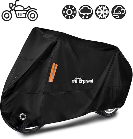 locking motorcycle cover