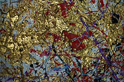 Three canvas abstract painting. "Fever Pitch"