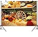 DULUDA Fall Photography Backdrop Thanksgiving Pumpkin Carriage Backdrop Party Supplies Farm Harvest Event Banner Decoration Photo Booth Props Studio Background 7X5FT WXL39C