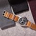 Benchmark Straps 20mm Oxblood Oiled Leather NATO Watchband (More Colors Available)