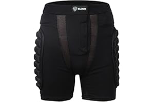 Padded Protection Hip | 3D Padded Protective Shorts Hip, Shorts Protective Gear Guard Pad for Ski, Ice Skating, Snowboard, Sk