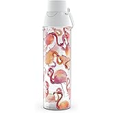 Tervis Venture Lite Flamingo Splash Made in USA Double Walled Insulated Tumbler Travel Cup Keeps Drinks Cold & Hot, 24oz Water Bottle, Classic