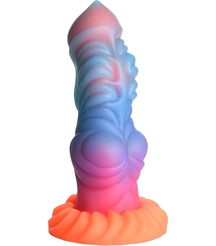 Amazon.com: CREATURE COCKS Aqua-Cock Glow-in-the-Dark Silicone Dildo for  Men, Women, & Couples. Fantasy Dildo with Strong Suction Cup Base, Harness  Compatible. 1 Piece, Pink, Purple, Orange, Blue. : Health & Household